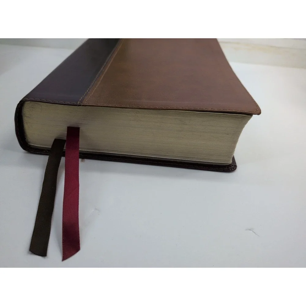 😍Macarthur Study Holy Bible NKJV Bonded Leather 2006 Maps Nelson
